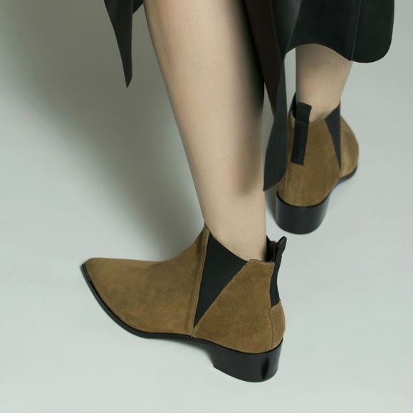 NWT Acne Studios Jensen Suede Boots - Picture 6 of 6